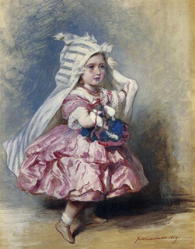 Franz Xaver Winterhalter Princess Beatrice France oil painting art